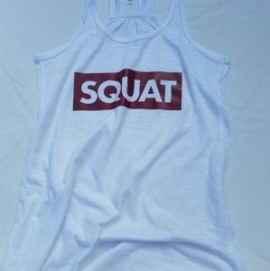 Racerback flowy tank top